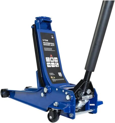 Karparts360 Floor Jack | 3 طن | تصل الطويل | مكبس مزدوج | تصميم منخفض للغاية in Saudi Arabia
