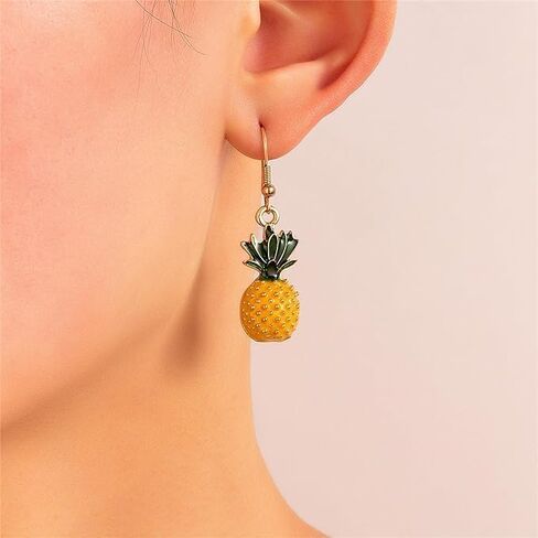 Sexy Pasties Upsidedown PINEAPPLE - Pineapple Jewelry Set & Pineapple Makeup Bag | Pineapple Earrings & Pineapple Necklace Gift Set | Cosmetic Bag | Sexy Nipple Covers | Nipple Pasties Pack in Kuwait