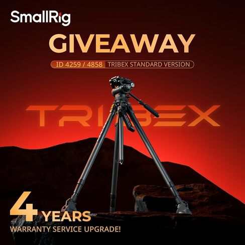 مجموعة ترايبود SmallRig Tribex من ألياف الكربون الهيدروليكية، حامل ثلاثي القوائم للفيديو سريع التمدد مع رأس سائل موازنة 4 خطوات، تخميد بدون خطوات على المقلاة/الإمالة، تحميل 13.2 رطل (سلسلة الأصل) 4259 in Saudi Arabia