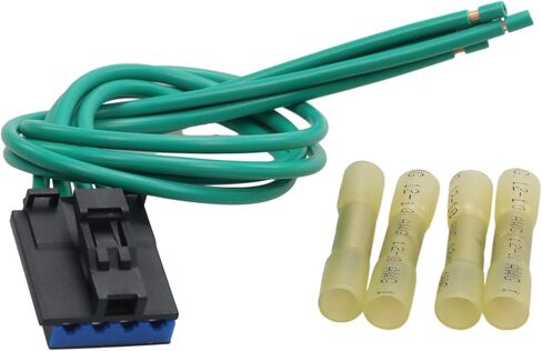 AITKEN Blower Motor Resistor Connector Pigtail Harness Compatible with Dodge B1500 B2500 B3500 1997-1998, Ram 1500/2500/3500 Van 1999-2003, Cherokee Wrangler Replace# 5019941AA 973-305. in Kuwait