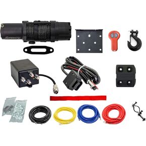 SuperATV Winch Ritting Plate لعام 2017+ Polaris Ranger XP 1000 / XP 1000 Crew | 2020+ Ranger 1000 /1000 Crew | Polaris Winch Mount متوافق مع العديد من Winches OEM وبعد ما بعد البيع! in Kuwait