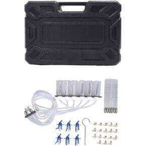 Injector Flow Test Kit Heavy Duty Multifunctional Common Rail Adaptor Fuel Tester Set for Delphi Injectors in Saudi Arabia