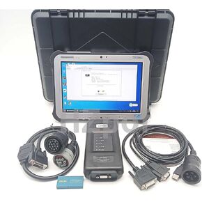 478-0235 538-5051 317-7485 ET4 Communication Adapter 2025A Heavy Duty Diagnostic Tool Tester for Caterpillar Truck Excavator (ET4 with 2025A Laptop) in Saudi Arabia