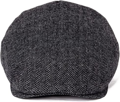 الرجال الكلاسيكيين تويد كاب الصوف مزيج Newsboy Ivy Hat القبعات البريطانية الخريف القبعات الشتوية in Kuwait