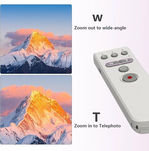 Wireless Remote Control for Canon Camera, AODELAN Shutter Release Compatible with R/RP /R5 /R6 /R10 /R50 /R100 /77D /90D/850D/6D II /M6 Mark II/M50/G5 X Mark II/G7 X Mark III;Replaces Canon BR-E1 in Saudi Arabia