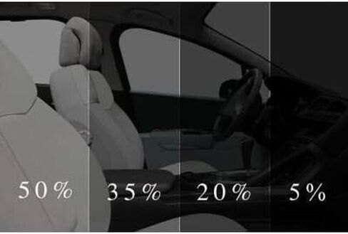 Line Line Automotive Automotive Nano Nano Window Lint for Car - مجموعة أفلام الصلب السيراميك المسبق - تخصيص الظل: 5 ٪ ، 20 ٪ ، 35 ٪ ، 50 ٪ ، جميع الجوانب والنوافذ الخلفية ، كتل 82 ٪ IRR و 99 ٪ الأشعة فوق البنفسجية - DIY تثبيت in Saudi Arabia