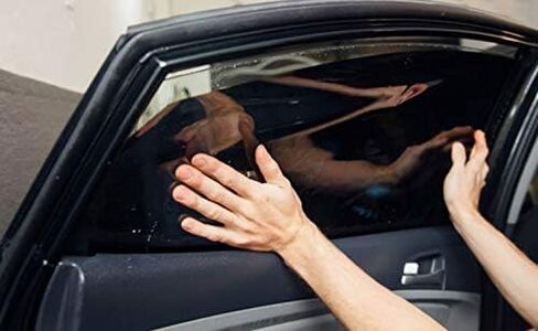 Line Line Automotive Automotive Nano Nano Window Lint for Car - مجموعة أفلام الصلب السيراميك المسبق - تخصيص الظل: 5 ٪ ، 20 ٪ ، 35 ٪ ، 50 ٪ ، جميع الجوانب والنوافذ الخلفية ، كتل 82 ٪ IRR و 99 ٪ الأشعة فوق البنفسجية - DIY تثبيت in Saudi Arabia