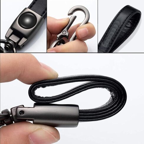 Leather Car Keychain Keyring for Baseball Fans,Car Key Fob Holder Keychain in Saudi Arabia