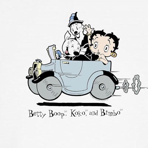 Cafepress Betty Boop Clown Car Kids Baseball T Shirt Kids Cotton Baseball Jersey ، 3/4 Raglan Sleeve Shirt in Kuwait