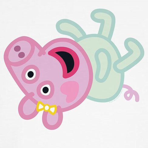 CafePress Peppa Pig: Baby Pig Kids Baseball T Shirt Kids Cotton Baseball Jersey, 3/4 Raglan Sleeve Shirt in Kuwait