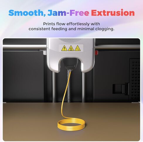 FLASHFORGE Silk PLA Filament 1.75mm +/- 0.02mm, Gold to Red Gradient, Smooth Color-Changing 3D Printing Filament 1kg (2.2lbs) Spool, Fits for Most FDM 3D Printers in Kuwait