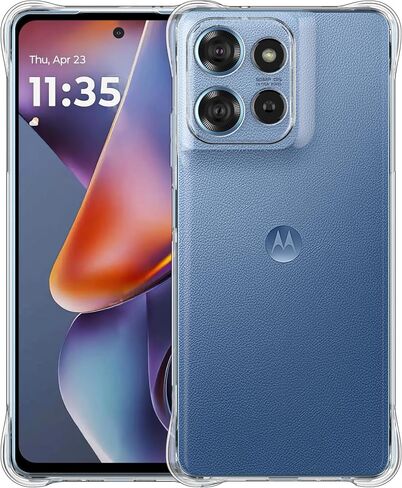 Foluu Clear Case for Motorola Moto G Stylus 5G (2024) - Slim Fit Scratch Resistant TPU Silicone Reinforced Corners Protective Cover for Motorola Moto G Stylus 5G (2024) in Saudi Arabia