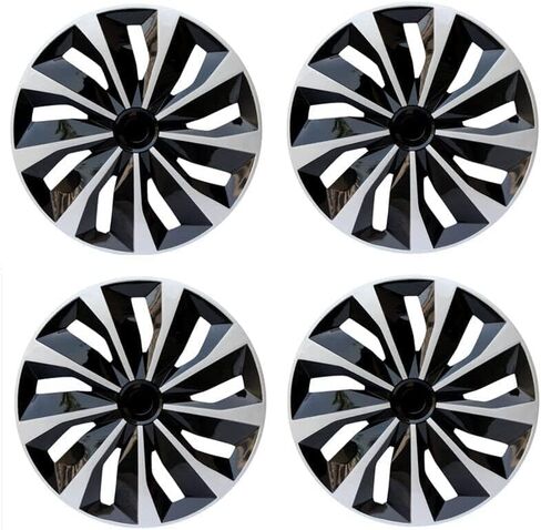 مجموعة Auto Hubcap ، استبدال غطاء عجلة Hubcap R16 ، R16 Snap على مجموعة غلاف العجلات ، غلاف حافة العجلة العالمي يناسب Toyota VW Chevy Chevrolet Honda Mazda Dodge Ford (مجموعة من 4) in Kuwait