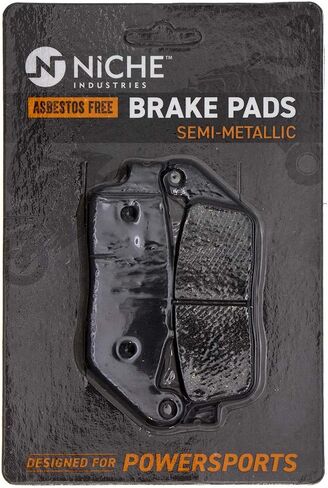 NICHE Brake Pad Set for Victory Cross Country Hammer Roads Kingpin 2204196 2203679 Front Rear Semi-Metallic in Saudi Arabia