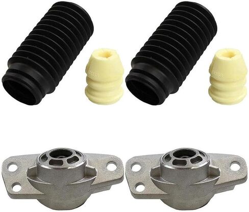 4PCS SHOCK MOUNT و BELLOWS KIT ، مجموعة صدمة التعليق الأمامية STRUTER STRUPENCE RIPENT RICK FOR FORKSWAGEN E-GOLF 2015 2015 2017 2018 in Kuwait