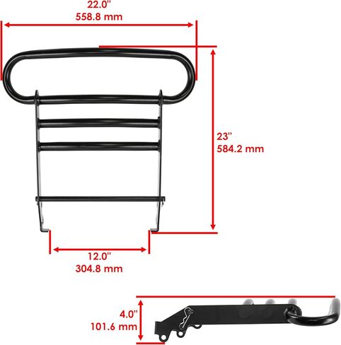Caltric BM23057 Front Prush Brush Guard متوافق مع John Deere X384 X390 x394 x500 x520 x530 x534 x540 x570 x580 x584 x590 in Kuwait