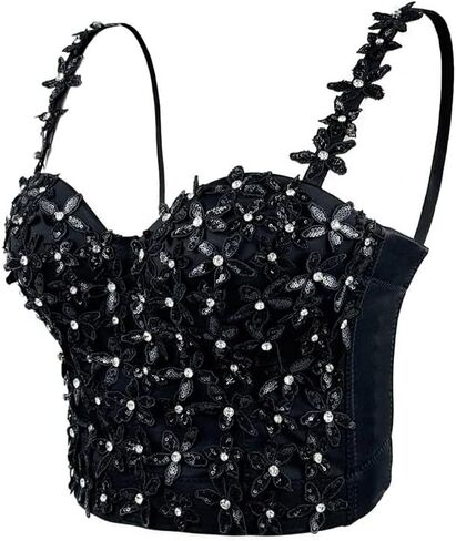 Sexy Diamond Flower Inner Wear Suspenders Desire Outer Wear Fishbone Bra in Saudi Arabia