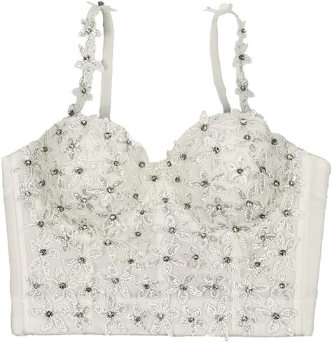 Sexy Diamond Flower Inner Wear Suspenders Desire Outer Wear Fishbone Bra in Saudi Arabia
