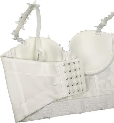 Sexy Diamond Flower Inner Wear Suspenders Desire Outer Wear Fishbone Bra in Saudi Arabia