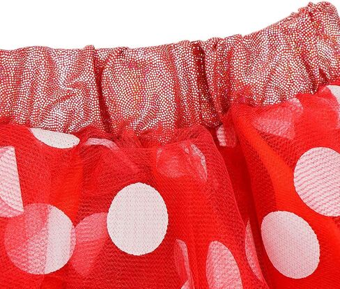 Ladybug polka dot tulle tutu تنورة مبطنة ، فتيات in Kuwait