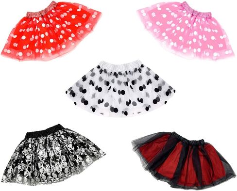 Ladybug polka dot tulle tutu تنورة مبطنة ، فتيات in Kuwait