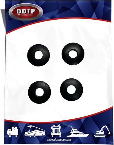 Seal Gladhand Rubber Black, Full Face Set of 4 (441749DSET4) in Saudi Arabia
