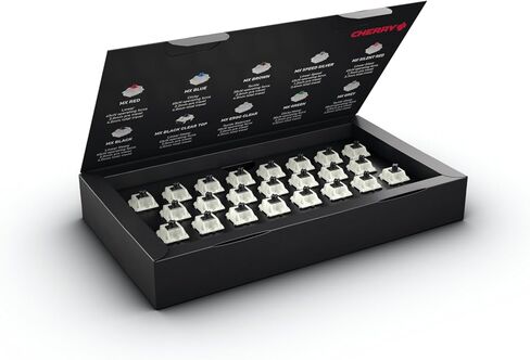 Cherry MX RGB Switch Kit, Box with 23 Mechanical Keyboard Switches, for DIY, Hot Swap or Gaming Keyboard (MX Green) in Saudi Arabia