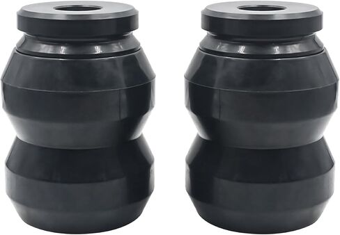 GMRCK25D Rubber Helper Suspension Springs Rear Kit for 2011-2022 Che-vy Chevro-let Silverado, GMC Sierra 2500HD 3500HD 2WD / 4WD, Up to 8,600 lbs of Load Leveling Capacity in Saudi Arabia