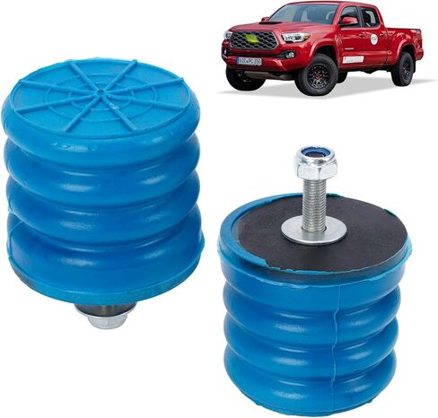 SSF-604-40 Air Helper Helper Springs اليسار الأمامي الخلفي متوافق مع Toyota Tacomaz و Tuindra و Pickup و FJ Cruiser 100،4runner و Lexus Models LX470 ، لكزس GX460 ، GX470 Auxiliary Spring 2PCS in Kuwait