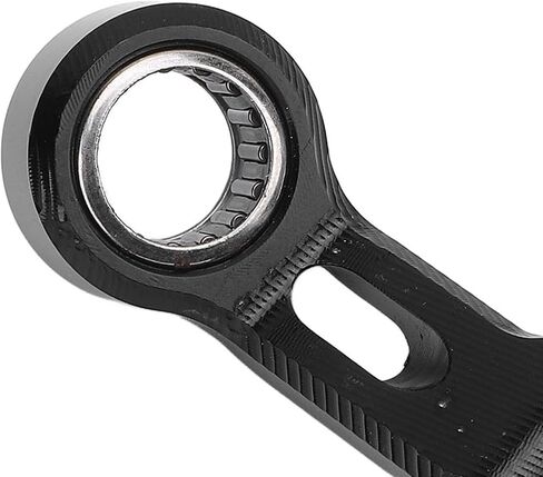 SHIFT SHIFT STAPILIZER GEAR SHIFT SUPPATION متوافق مع MT09 TRACER 900 FZ09 FJ09 XSR900 NIKEN ، دعم نوبة الدراجات النارية ، رافعة دعم سرعة سبيكة الألومنيوم (Silver) (أسود) in Kuwait
