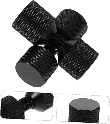 Amosfun 1pair Aluminium Alloy Two-Hole Flange Alignment Automotive Assembly Lightweight Construction for Accurate Positioning and Easy Installation in Saudi Arabia