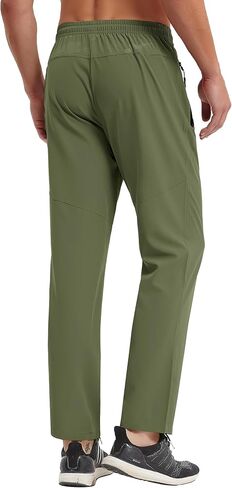 Forik Men's Hiking Pants Lightweight Quick-Drying Waterproof Athletic Joggers Pants with Pockets Walkout Sweatpants in Saudi Arabia