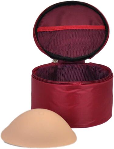 Nearly Me - #870 Basic Standard Weight Tapered Oval Silicone Mastectomy Breast Form for Pocketed Bras in Saudi Arabia
