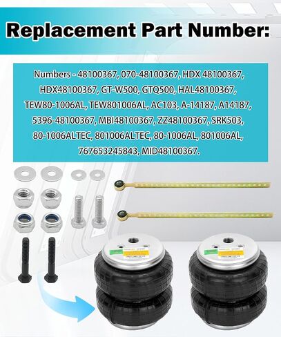 48100367 Height Control Valve Linkage - 14" Max Adjustable Strap Linkage Compatible With Air Spring Bag - SRK503/Automann MSRK1252,Air Suspension Leveling Kit For Trucks and Tractors in Saudi Arabia