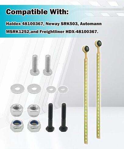 48100367 Height Control Valve Linkage - 14" Max Adjustable Strap Linkage Compatible With Air Spring Bag - SRK503/Automann MSRK1252,Air Suspension Leveling Kit For Trucks and Tractors in Saudi Arabia
