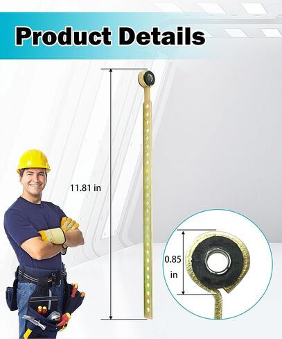 48100367 Height Control Valve Linkage - 14" Max Adjustable Strap Linkage Compatible With Air Spring Bag - SRK503/Automann MSRK1252,Air Suspension Leveling Kit For Trucks and Tractors in Saudi Arabia