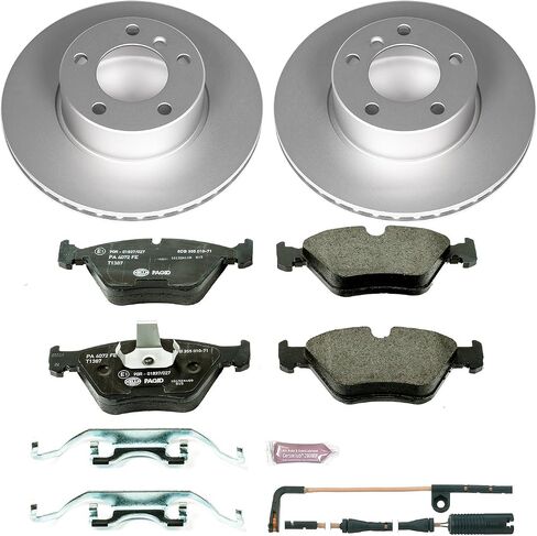 Power Stop ESK628 Front Euro-Stop Brake Kit BMW For BMW 525i 2001-2003, BMW 528i 1997-2000 [Model Specific] in Saudi Arabia