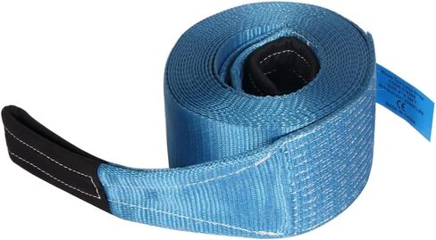 2X Heavy Duty Recovery Winch Tow Loop Strap Rope Chain Towing Tow 4 x 30 in Saudi Arabia