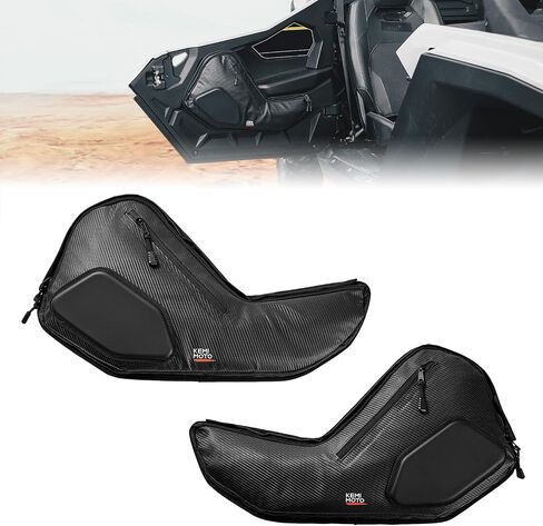 KEMIMOTO 6 Q Front Door Bags with Knee Pads Compatible with 2025 Polaris RZR PRO XP/R/4 and RZR PRO S/4, Front Door Storage Bags Replacement for 2890387 in Saudi Arabia