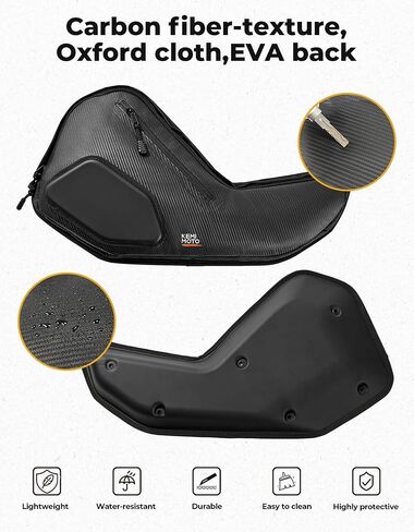 KEMIMOTO 6 Q Front Door Bags with Knee Pads Compatible with 2025 Polaris RZR PRO XP/R/4 and RZR PRO S/4, Front Door Storage Bags Replacement for 2890387 in Saudi Arabia