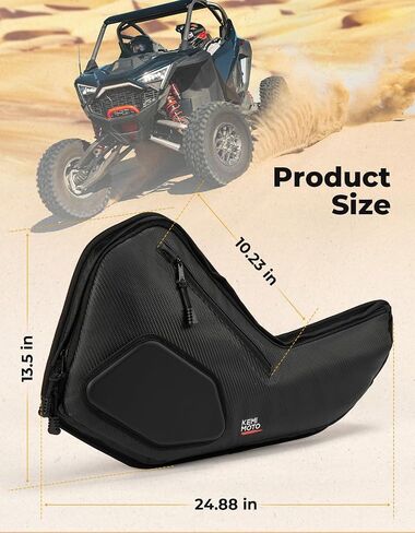 KEMIMOTO 6 Q Front Door Bags with Knee Pads Compatible with 2025 Polaris RZR PRO XP/R/4 and RZR PRO S/4, Front Door Storage Bags Replacement for 2890387 in Saudi Arabia