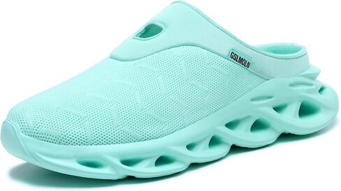 رجال Jakcuz ينزلقون على البغال خفيف الوزن مفتوح الظهر أحذية المشي التنفس in Kuwait