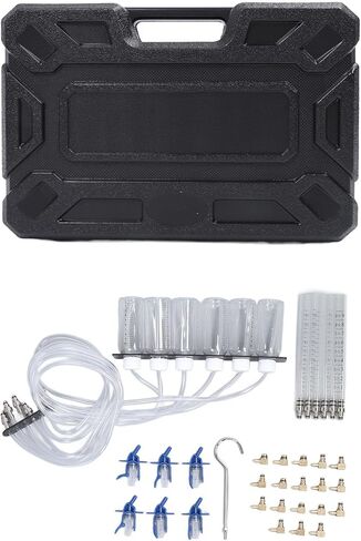 Injector Flow Test Kit Heavy Duty Multifunctional Common Rail Adaptor Fuel Tester Set for Delphi Injectors in Saudi Arabia