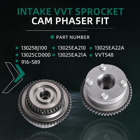 2 PCS ، 916-589Intake Variable Valve Timing Sprocket Cam Phaser (VVT) لـ Nissan Frontier/NV3500/Pathfinder/Xterra 05-19 ، OE 130258J100 13025CD000 13025EA210 13025A21A 13025A22A VVT548 in Saudi Arabia