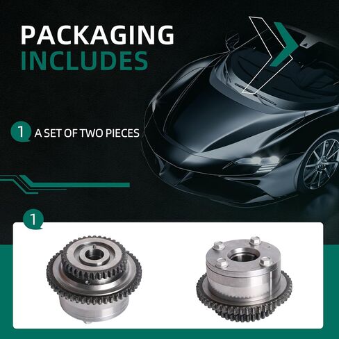 2 PCS ، 916-589Intake Variable Valve Timing Sprocket Cam Phaser (VVT) لـ Nissan Frontier/NV3500/Pathfinder/Xterra 05-19 ، OE 130258J100 13025CD000 13025EA210 13025A21A 13025A22A VVT548 in Saudi Arabia