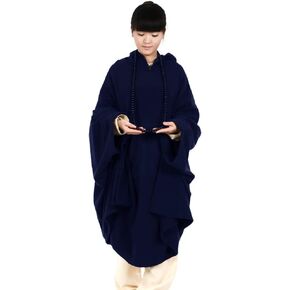 ZanYing Meditation Buddhist Hooded Cloak Outfit Oversize Coat in Saudi Arabia