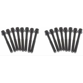 Engine Cylinder Head Bolt Set 2PC Replaces 4501060, 90466480 Compatible with Saab 9-5 1999-2003 Compatible with Saab 9000 1995-1997 Compatible with Saturn L300 2001-2005 in Saudi Arabia