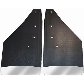 No Drill, Specific Design Front Mud Flaps for The 2022+ Toyota Tundra Pickup with Stainless Steel Weights Pre-Installed; 12" W x 20.5" H in Saudi Arabia