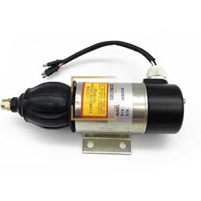 D6D/D6E إيقاف المحرك وقف محرك Solenoid Switch Switch OE52318 صمام قطع الوقود للحفارة (12 فولت) in Kuwait