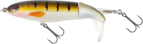 Calissa Offshore Tackle The Original Plopping Minnow 90mm 110mm 130mm - Fishing Lure for Bass Floating Whopper Rotating Topwater Crankbait Popper Lure Swimbait Plopper in Saudi Arabia